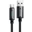 Дата кабель Acefast C19-04 USB to Type-C 3A (1.2m) Black - мініатюра 1