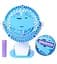 Настольный портативный мини вентилятор Mini Fan ML-F168 бытовой на аккумуляторе от USB с прищепкой - миниатюра 4