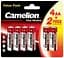 Батарейки пальчикові Camelion 1,5V AA LR6-BP Plus Alkaline, 6 шт. (4+2LR6-BP) - мініатюра 1