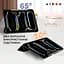Чехол AIRON Premium SOFT для iPad Pro 13 2024 с защитной пленкой и салфеткой Black - мініатюра 8