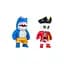 Набор коллекционных фигурок Stumble Guys Мегалодон и Капитан Нохарт 2 шт. х 6 см (SG2015-6) - миниатюра 3