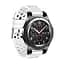 Силіконовий double перфорований ремінець Watchbands для Samsung Galaxy Watch 46mm SM-R800NZSA білийширина кріплення 22мм (WB009DUBLEPERFWHITE146) - мініатюра 2