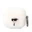 Силиконовый чехол Karl Lagerfeld 3D Logo NFT Karl Head для Airpods 3 White (57983112331) - миниатюра 1