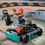 Конструктор LEGO City Картинг и гонщики и гонщики 99 деталей (60400) - миниатюра 8