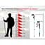 Трекінгова палиця 3-сек. Naturehike Men ST 01 6061 AL NH17D001-Z алюміній золотиста - мініатюра 8