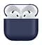 Чохол для навушників MAKE Apple AirPods 4 Silicone Dark Blue - мініатюра 1