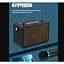 Портативная колонка ретро для караоке Kisonli G100 Bluetooth 1800 mAh 20 Вт 1 микрофон Brown - миниатюра 4