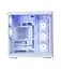 Zalman Корпус P60 без БР, 2xUSB3.0, 1x Type C, 3x120мм ARGB Reverse, 2x120мм ARGB, VGA 435мм, LCS ready, Curved Tempered Glass, Dual Chamber, ATX, білий - мініатюра 9