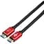Кабель Atcom HDMI - HDMI V 2.0 (M/M), 3 м, Black/Red (24943) - миниатюра 1
