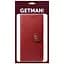 Шкіряний чохол-книжка GETMAN Gallant (PU) для Samsung Galaxy A04s Червоний - мініатюра 3