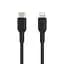 Кабель Belkin USB-C > Lightning заряджання/синхронізації 1м, 30Вт, Type-C, плетений, чорний teh0013639 - мініатюра 3