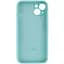 Чехол Epik Silicone Case Full Camera Protective (AA) для Apple iPhone 13 (6.1) Бирюзовый / Marine Green - миниатюра 2