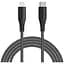 Кабель Tronsmart Type-C to Lightning 1.2m LCC03 Double Braided Nylon 4FT cable Grey - миниатюра 1