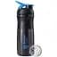 Шейкер спортивный BlenderBottle SportMixer Flip 28oz/820 мл Black/Cyan (SM 28oz Black/Cyan) - миниатюра 1