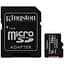 Карта памяти Kingston microSDXC 256GB Canvas Select Plus A1 C10 + SD адаптер [SDCS2/256GB] [52631] - миниатюра 1