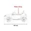 Электромобиль Ramiz Mercedes Benz AMG EQA 12 В, белый (PA.QY2288.BIA) - миниатюра 3