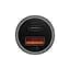 Автомобильное зарядное устройство Baseus Golden Contactor Max Dual Fast Charger Car Charger U+C 60W CGJM000113 - мініатюра 6