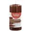 Свічка Bolsius True scents Агарове дерево стовпчик 12 х 5.8 см коричнева (266770) - мініатюра 1