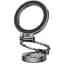 Автотримач XO C161 Apple magsafe magnetic tri-fold phone holder with magnet ring чорний - мініатюра 1