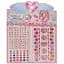 Наклейки декоративные XY-008-2(Pink) для авто, ноутбуков, телефонов - миниатюра 1
