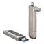 Флеш-накопитель Usams US-ZB280 2in1 USB 3.2 + Type-C GEN1 Dual Ports Aluminum Alloy 10G – 512GB - миниатюра 4