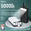 Универсальная мобильная батарея Remax RPP-185 Leader 50000mAh с фонарем (Белый) - миниатюра 6