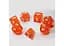 Набор кубиков Transparent 7 Dice Set - Orange , 7 шт. (g7dtran03) - миниатюра 2