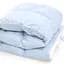 Ковдра пухова MirSon Karmen №1858 Bio-Blue 70% пух king size 240x220 блакитна (2200003014587) - мініатюра 1