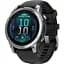 Смарт-часы Garmin Fenix E 47mm AMOLED Stainless Steel with Black Silicone Band (010-03025-02/00) [116559] - миниатюра 1