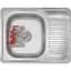 Кухонна мийка Zerix Z6350-06-160D Decor (ZM0562) - мініатюра 1