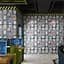 Самоклеюча 3D панель Sticker Wall Поштові марки 700х700х4мм - мініатюра 5