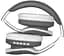 Навушники FreeMotion B525 Gray + White, Bluetooth (63527) Defender teh0021177 - мініатюра 2