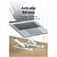 Підставка до ноутбука Vention Laptop X-type Stand White ABS 83-170мм (KDNW0) - мініатюра 7