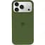 Чехол Epik Silicone Case Full Protective (AA) для Apple iPhone 17 Pro Max (6.9) Зеленый / Dark Olive - миниатюра 2