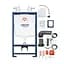 Комплект 4 в 1: Инсталляция GROHE Rapid SL 3 в 1 3884966Q + Унитаз безободочный Kroner Harz WHI523632 RIMLESS с сиденьем Slim Duroplast / Soft-close / Quick relase KH523632WHIR (388496 - миниатюра 4