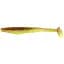 Силикон Reins Rockvibe Shiner 4" B48 Motoroil Pepper/Chartreuse Pearl (8 шт/уп) - миниатюра 1