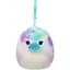 М'яка іграшка Squishmallows Трицератопс на кліпсі 9 см (SQCP00216) - мініатюра 1