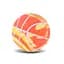 Детский мяч Попрыгунчик Баскетбол Bambi PR2519(Orange) резиновый 6 см - миниатюра 1