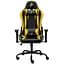 Игровое кресло 1stPlayer S01 Black-Yellow, максимально допустимая нагрузка 120 кг, регулируемая спинка с углом наклона до 170 градусов, в комплекте поясничная подушка. - миниатюра 1
