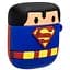 Силіконовий футляр Marvel & DC series для навушників AirPods 1/2 + кільце Супермен/Синій - мініатюра 4