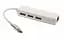 USB-Хаб PowerPlant USB 3.1 Type-C to 3 port USB 2.0 + Ethernet (CA910397) - мініатюра 1