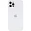 Чехол Silicone Case Full Camera Protective AA для iPhone 14 Pro 6.1" Белый / White - миниатюра 1