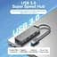 Хаб USB 3.0 - 4xUSB-A 3.0, 5Gbps, Black Vention - мініатюра 6
