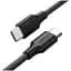 Дата кабель USB-C to USB-C 1.0m USB3.1 Gen2 US355 5A Alum. (Black) Ugreen (80150) - миниатюра 1