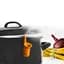 Силиконовый подъемник подставка для крышки кастрюли для выхода пара, Kitchen Master Оранжевый 85940 - миниатюра 3