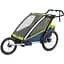 Дитяча коляска Thule Chariot Sport Double (Chartreuse-Mykonos) (TH 10201004) - мініатюра 2