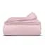 Плед-покривало Cosas Blush Knitted Braid косичка 110х140 см сакура (Blanket_11Blush_KnittedBraid_110x140) - мініатюра 1