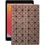 Чехол StatusCASE из экокожи для планшета Apple iPad 7 10.2 (2019) Коричневый ромб - миниатюра 1