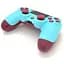 Геймпад джойстик DoubleShock Voltronic PS4 Wireless Dualshock 4 Turquoise - мініатюра 4