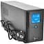 Джерело безперебійного живлення Ritar ERTM650 390W ELF D, LCD, AVR, 2st, 2xSchuko socket, 1x12V7Ah, metal Case Q4 - мініатюра 1